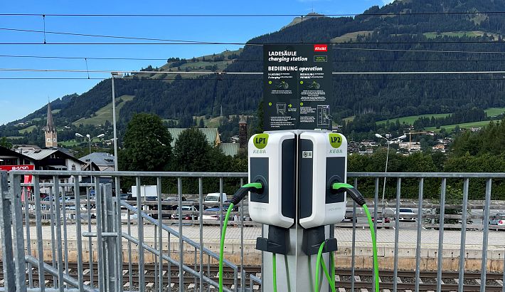 Ladesäule Hahnenkammparkplatz